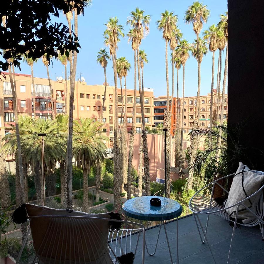 Appartement Rooftop Pool, Bright & Cozy In City Center Marrakesh